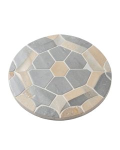 Ifnluence 1 '' X 1 '' Beveled Porcelain Penny Round Mosaic Tile