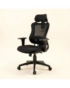 High-Back Ergonomic Office Chair (synthetic illustration; no displayed measurements)