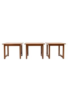 Oswego Wood 3 Piece Coffee Table Set (synthetic illustration; no displayed measurements)