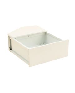 Linden Bridge Under-Desk Drawer Unit - White (synthetic illustration; no displayed measurements)