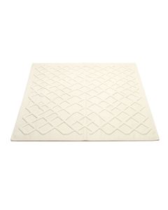 Laurel Branch Rectangular Outdoor Rug - Cream (synthetic illustration; no displayed measurements)