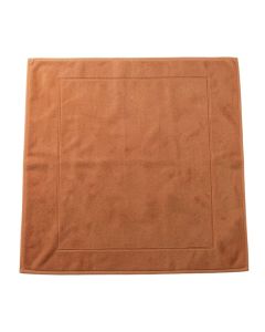 Fern Branch Bath Mat - Terracotta (synthetic illustration; no displayed measurements)