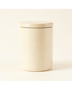 Clay Bridge Storage Canister With Lid - Ivory (synthetic illustration; no displayed measurements)