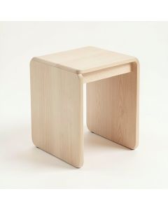 Pine Edge Side Table - Beige (synthetic illustration; no displayed measurements)