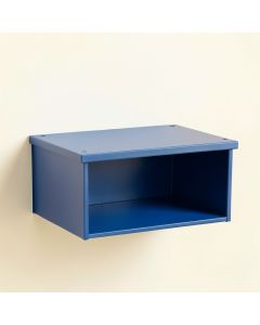Hill Brook Wall-Mounted Shelf - Blue (synthetic illustration; no displayed measurements)
