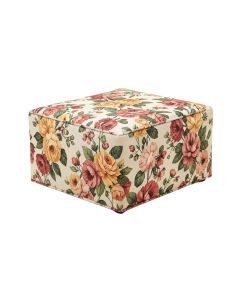 Yara 39 '' Rectangle Floral Storage Ottoman