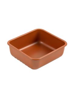 Brook Bridge Empty Under-Desk Cable Tray - Terracotta (synthetic illustration; no displayed measurements)