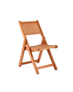 Spruce Canyon Folding Outdoor Chair - Terracotta (synthetic illustration; no displayed measurements)