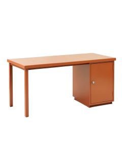 Sage Crossing Empty Workshop Workbench - Terracotta