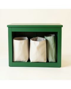 Glen Arc Laundry Sorting Station With Plain Removable Bags (synthetic illustration; no displayed measurements)
