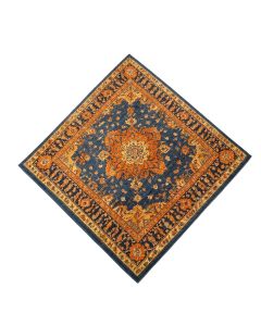 Hillsby Oriental Blue/Orange Area Rug