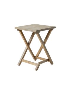 Dawn Canyon Compact Balcony Table - Gray (synthetic illustration; no displayed measurements)