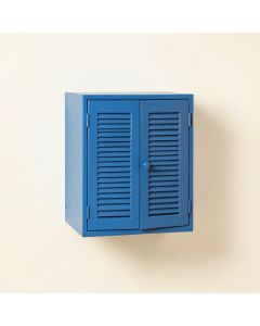 Brook Bend Wall-Mounted Laundry Cabinet - Blue (synthetic illustration; no displayed measurements)