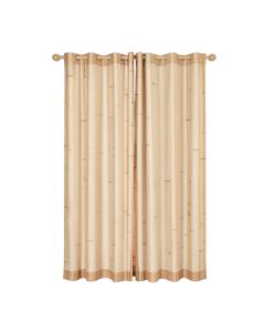 Atmore Bamboo Sheer Single Curtain Panel