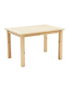 Vale Bridge Patio Table - Cream (synthetic illustration; no displayed measurements)