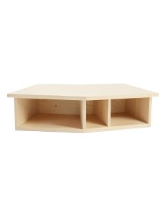 Ash Canyon Shoe Storage Bench - Ivory (synthetic illustration; no displayed measurements)