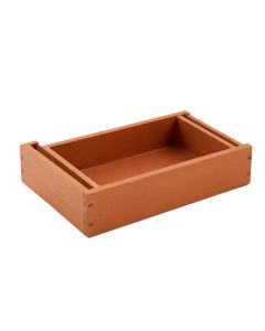 Linden Bend Empty Pantry Drawer Organizer Insert - Terracotta (synthetic illustration; no displayed measurements)