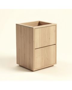 Newcastle Cabinet 24 '' Single Bathroom Vanity Base Only (synthetic illustration; no displayed measurements)