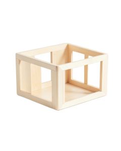 Sage Branch Empty Furniture-Style Pet Crate - Ivory