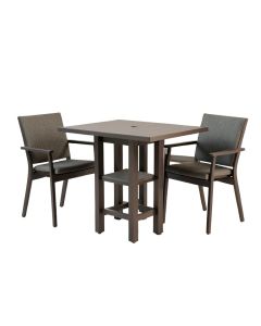 Lucien 3 Piece Bar Height Dining Set