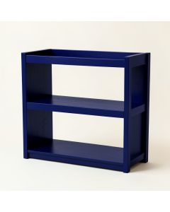 Birch Fold Desktop Shelving Unit - Navy (synthetic illustration; no displayed measurements)