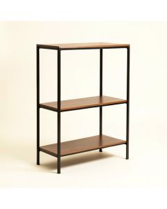 Clemons 70.8 '' H X 48 '' W Steel Etagere Bookcase (synthetic illustration; no displayed measurements)