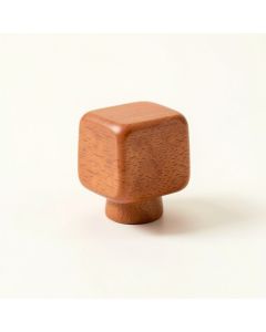 Wren Bend Cabinet Knob Without Packaging - Terracotta (synthetic illustration; no displayed measurements)