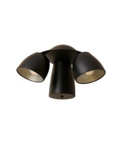 Gallego 3-Light Dimmable Black Vanity Light