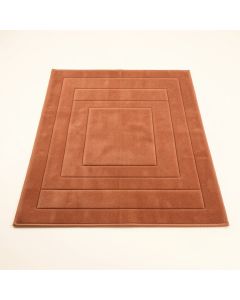 Oak Arc Rectangular Outdoor Rug - Terracotta (synthetic illustration; no displayed measurements)