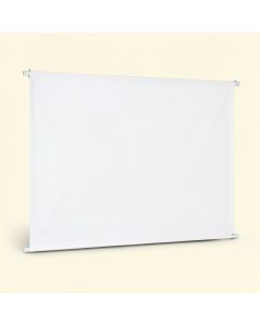 Auto Motorized White 80 '' Electric Projection Screen (synthetic illustration; no displayed measurements)
