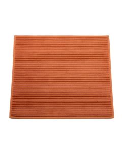 Bay Crossing Bath Mat - Terracotta (synthetic illustration; no displayed measurements)
