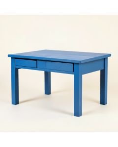 Spruce Arc Empty Workshop Workbench - Blue (synthetic illustration; no displayed measurements)