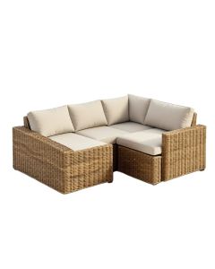 Dariela Patio Sectional With Cushions (synthetic illustration; no displayed measurements)