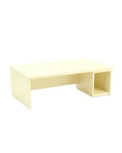 Birch Bridge Desktop Monitor Riser - Cream (synthetic illustration; no displayed measurements)