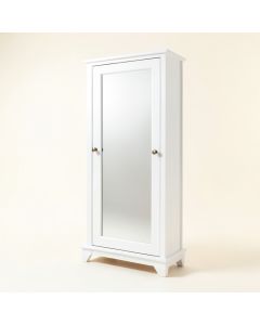 Farrier Over The Door Jewelry Armoire With Mirror (synthetic illustration; no displayed measurements)