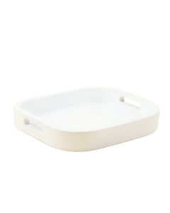 Harbor Branch Serving Tray - White (synthetic illustration; no displayed measurements)