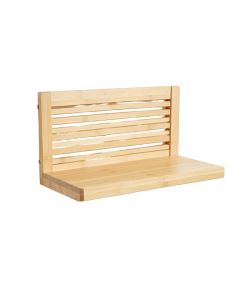 Glen Edge Wall-Mounted Entryway Organizer Shelf - Beige