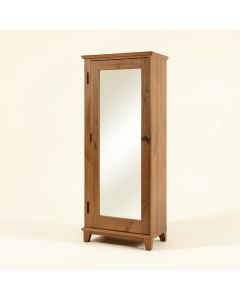 Aganlane Free Standing Jewelry Armoire With Mirror (synthetic illustration; no displayed measurements)