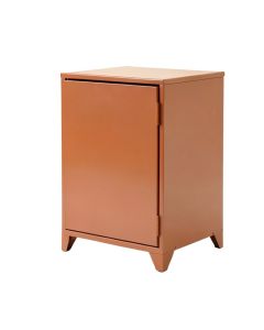 Willow Dale Freestanding Pull-Out Hamper Cabinet - Terracotta (synthetic illustration; no displayed measurements)