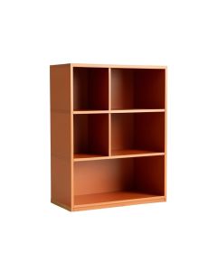 Aspen Dale Freestanding Bookcase - Terracotta (synthetic illustration; no displayed measurements)
