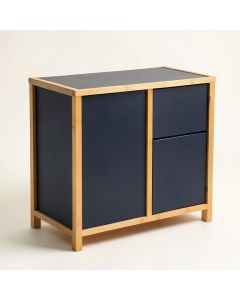 Olive Arc Freestanding Laundry Folding Counter - Navy (synthetic illustration; no displayed measurements)