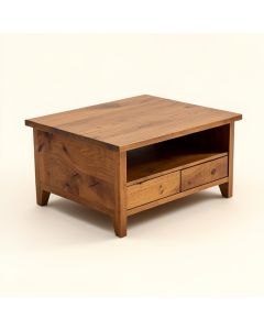 Mabon Solid Wood Coffee Table With Storage (synthetic illustration; no displayed measurements)