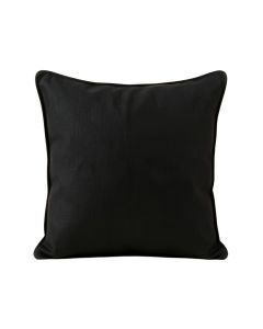 Cedar Branch Filled Accent Pillow - Black