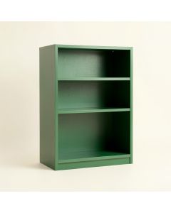 Birch Canyon Freestanding Bookcase - Green (synthetic illustration; no displayed measurements)