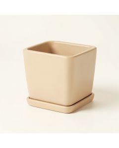 Heath Crest Empty Planter - Beige (synthetic illustration; no displayed measurements)