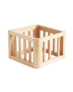Summit Arc Empty Furniture-Style Pet Crate - Beige (synthetic illustration; no displayed measurements)