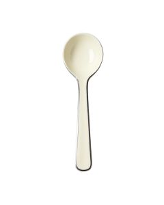 Ridge Bridge Cooking Spoon - Ivory
