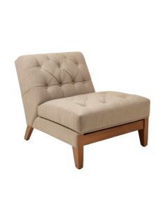 Georgeana Tufted Armless Chaise Lounge (synthetic illustration; no displayed measurements)
