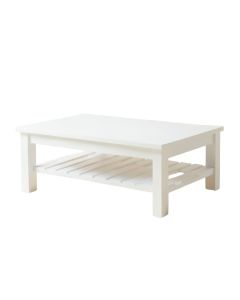 Field Crest Coffee Table - White (synthetic illustration; no displayed measurements)