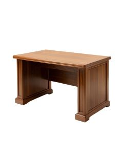 Lorraine Solid Wood Executive Desk (synthetic illustration; no displayed measurements)